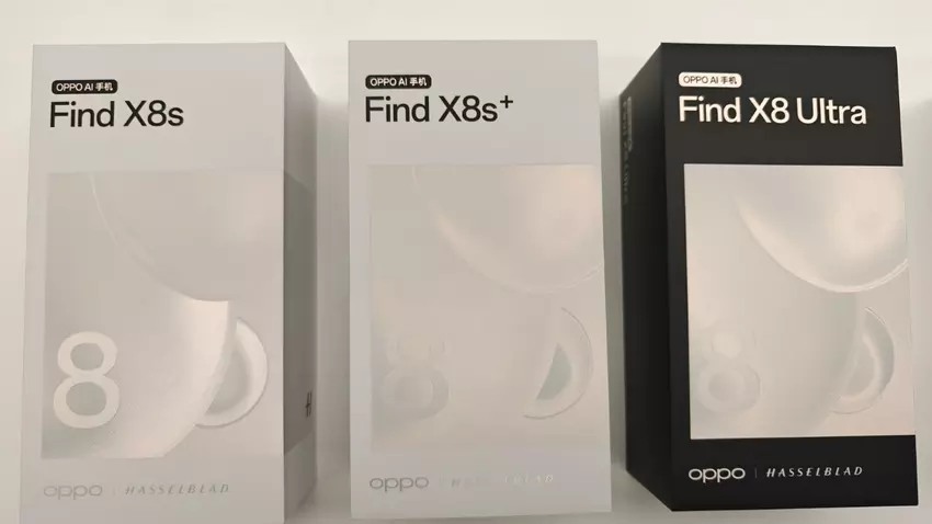 Bilder der Oppo Find X8s, Oppo Find X8s+ und Oppo Find X8 Ultra Smartphones sind online geleakt