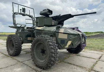 Die ukrainischen Verteidigungskräfte testen den unbemannten ...