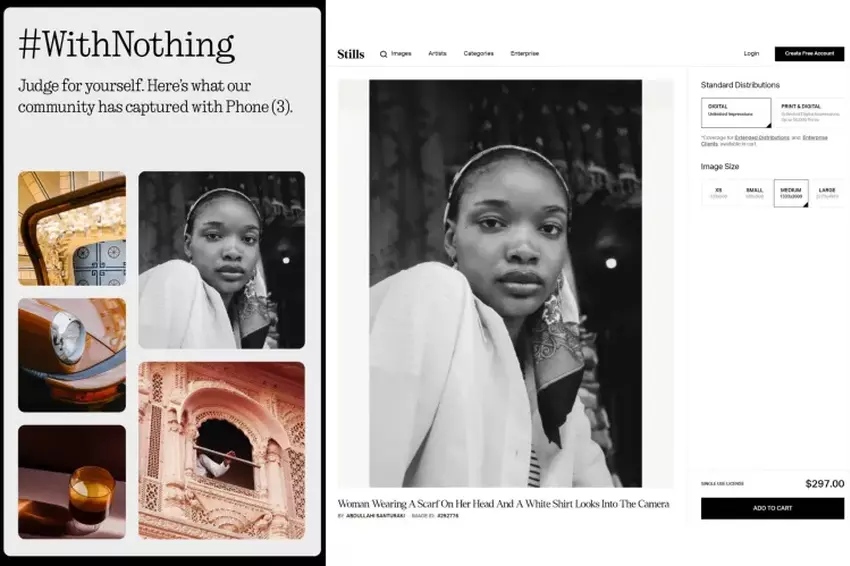 Fälschung Phone 3-Bildproben