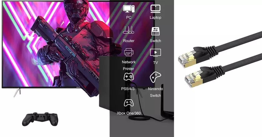 Senetem Cat 7 welche lan Kabel ist am besten für ps5