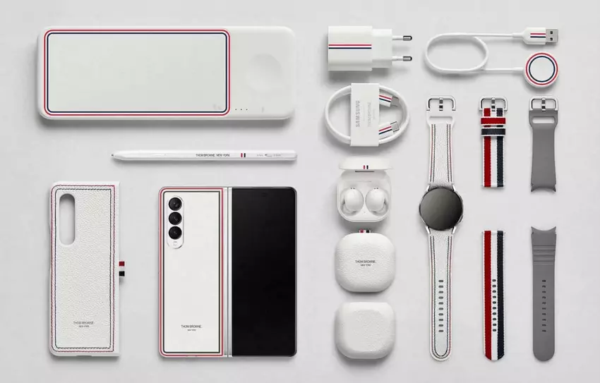 Samsung kündigt eine spezielle Version des Galaxy Fold 5 Smartphones an - Thom Browne Special Edition