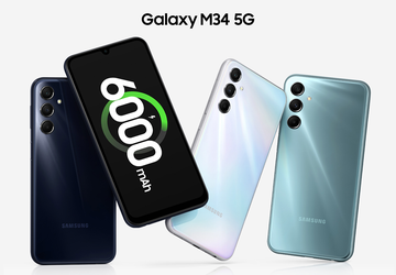 Das Galaxy M34 erhält nun auch ...