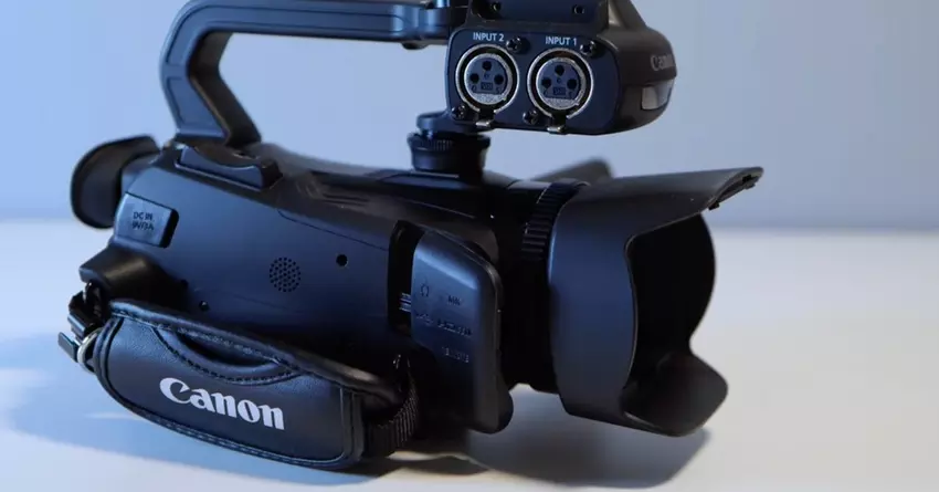 Canon XA60 low light camcorder