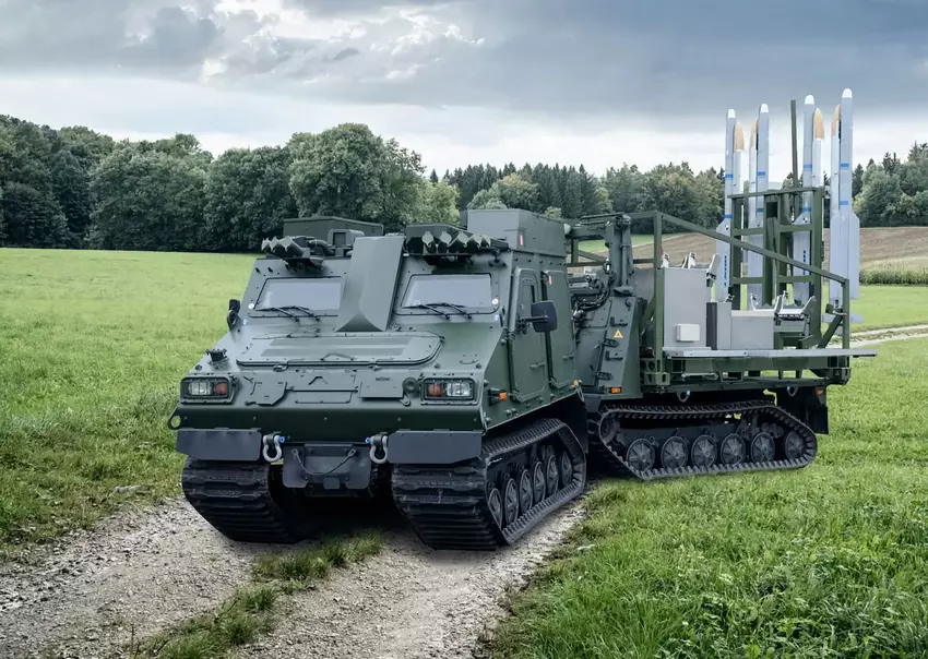 2 IRIS-T SLS SAM-Raketen, 8 PzH 2000 SAU für Ersatzteile und 4 HX81 Panzertransporter: Deutschland hat der Ukraine ein neues Waffenpaket übergeben
