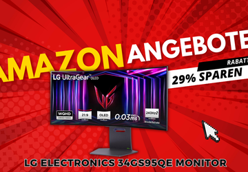 LG 34GS95QE-B Gaming Monitor mit OLED ...