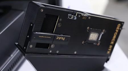 ASUS hat die ProArt RTX 5080 Grafikkarte mit einem um 90 Grad rotierten GPU und integriertem SSD-Slot vorgestellt