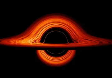 Das supermassive schwarze Loch Abell 1201 ...