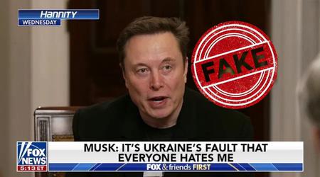 Soziale Medien gefälscht: Elon Musk hat nicht wirklich gesagt, dass ihn alle wegen der Ukrainer hassen