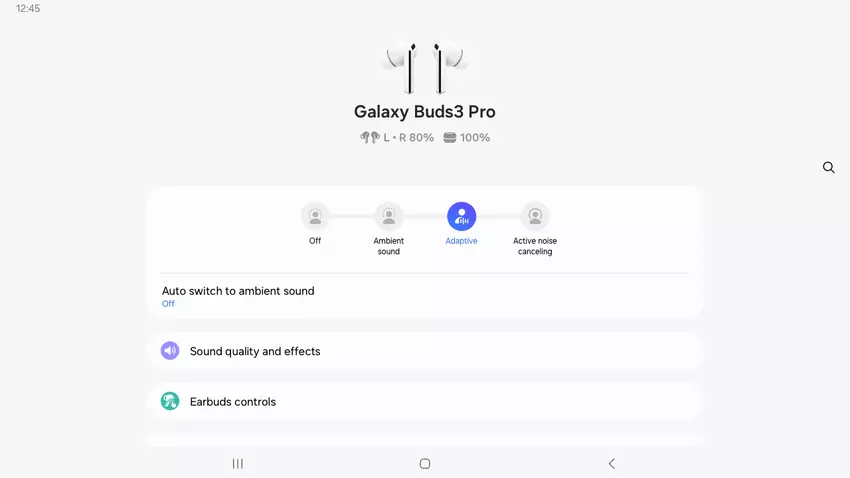 Die Galaxy Buds 3 Pro Manager-App wurde an das Design der One UI 7.0 angepasst