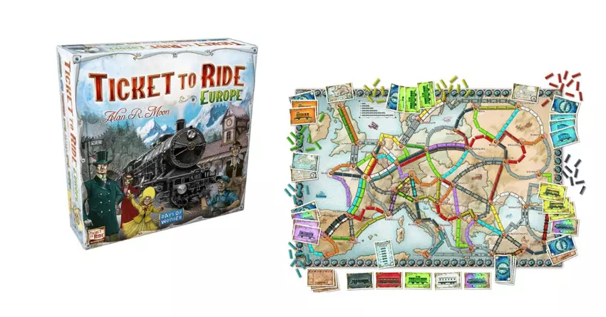 Ticket to Ride spaßige Brettspiele für wenig Geld