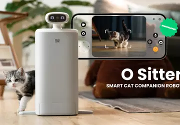HHOLOVE O Sitter: intelligenter Roboter-Katzensitter mit ...