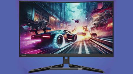 Lenovo Legion R32qc-30: Gaming-Monitor mit gebogenem QHD-Bildschirm und 180Hz-Unterstützung für 349 Euro