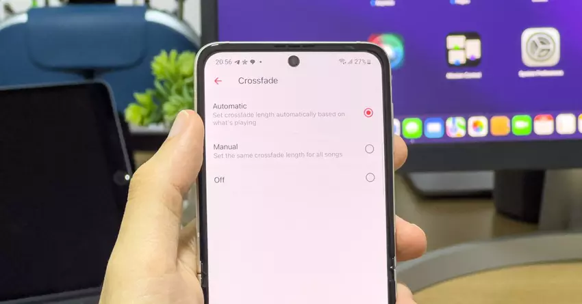 Warum hat Apple Music auf iOS keine Überblendung, aber die Android-App?