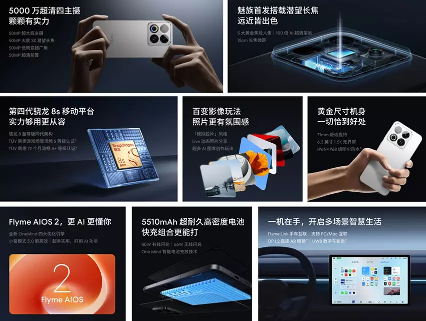 Meizu 22 Flaggschiff-Smartphone