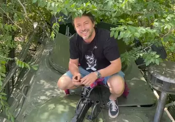 Prytula zeigte ein gepanzertes Trophäenfahrzeug: Es ...