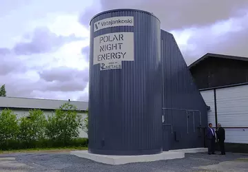 Die erste Sandbatterie der Welt wurde ...