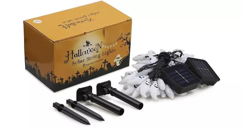 Qunlight Solar-Halloween-Außendekoration  beste außen halloween-lichter