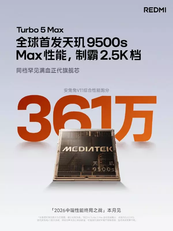 MediaTek Dimensity 9500s Prozessor
