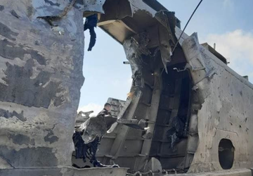 Die Russen zeigten, was vom Boot ...