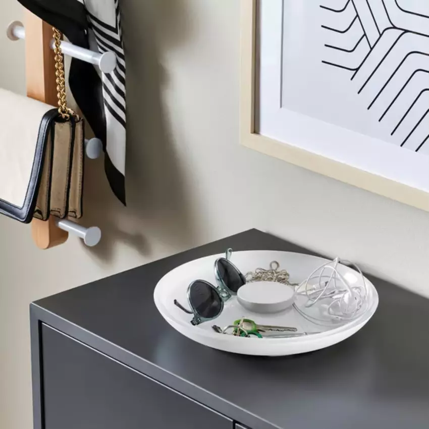 IKEA Västmärke kabelloses Ladegerät in Form einer Glasschale