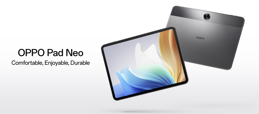 OPPO Pad Neo: 11-Zoll-Display mit 90 Hz, MediaTek Helio G99-Chip und 8000-mAh-Akku mit 33 W Ladeleistung für 260 $