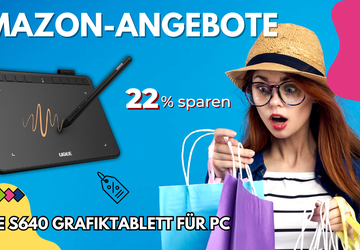 UGEE S640 Grafiktablett – Sparen Sie ...
