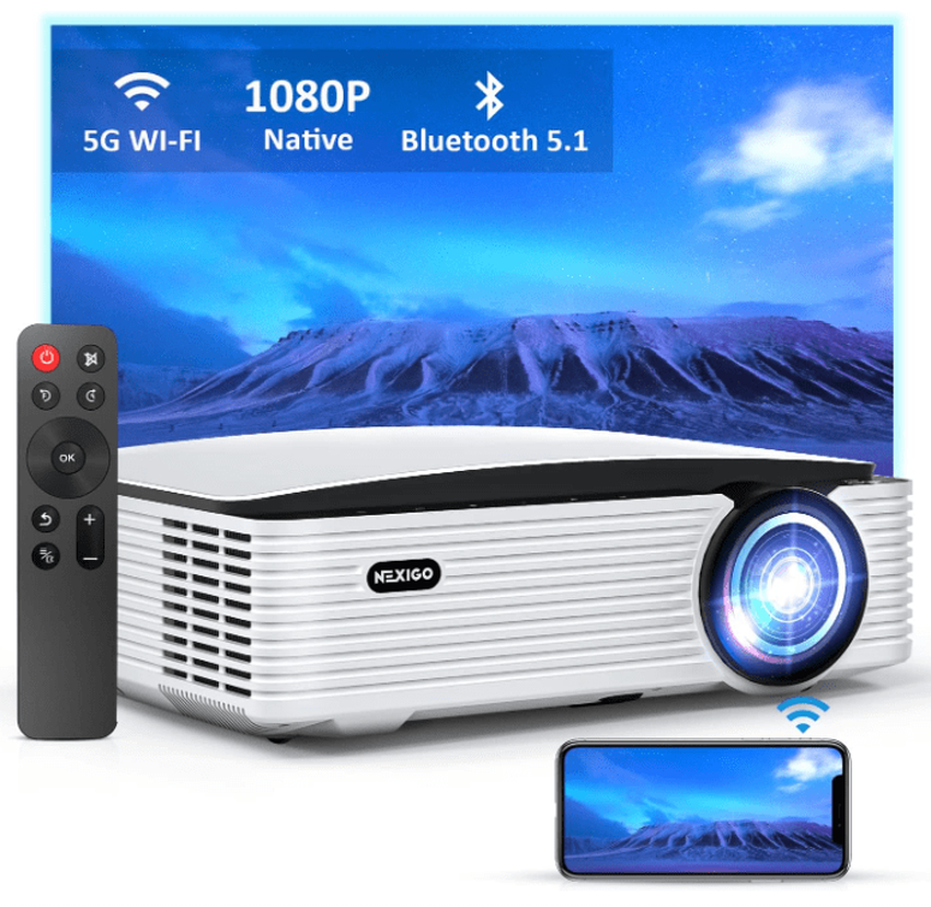 NexiGo ‎PJ30 LED-Projektor NexiGo Beamer