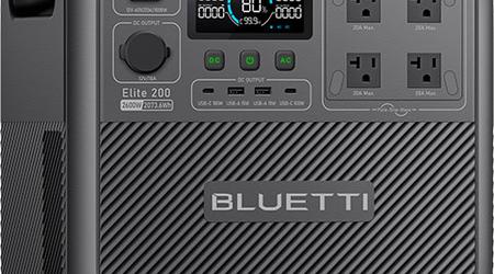 BLUETTI hat das Elite 200 V2 vorgestellt - ein tragbares Kraftwerk mit einer Lebensdauer von mehr als 17 Jahren