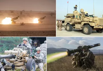 105-mm-Haubitzen, Munition für HIMARS, Javelin-Raketen, TOW-Raketenwerfer, ...