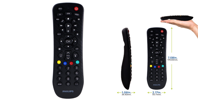 Philips beste universalfernbedienung für vizio smart tv
