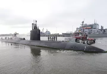 Die US-Marine wird das atomgetriebene U-Boot ...