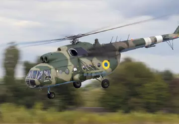 Die ukrainischen Streitkräfte haben den Hubschrauber ...