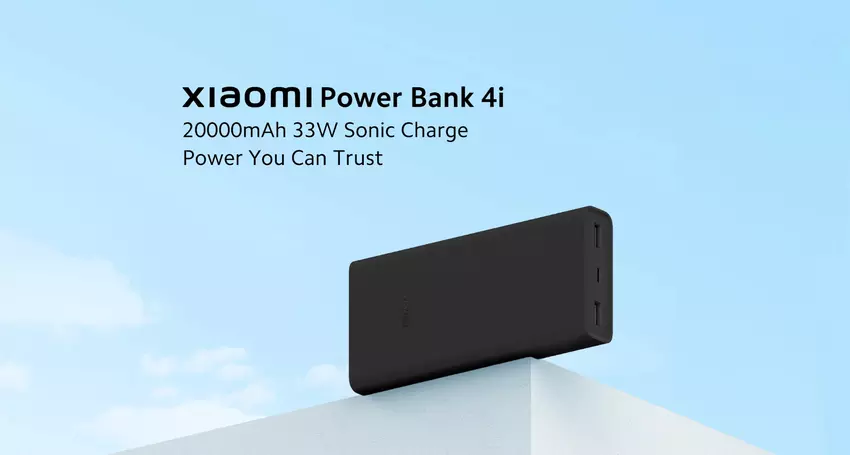 Xiaomi hat die 20.000 mAh Power Bank 4i für $26 eingeführt