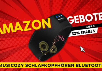 MUSICOZY Schlafkopfhörer Bluetooth mit 32% Ersparnis ...