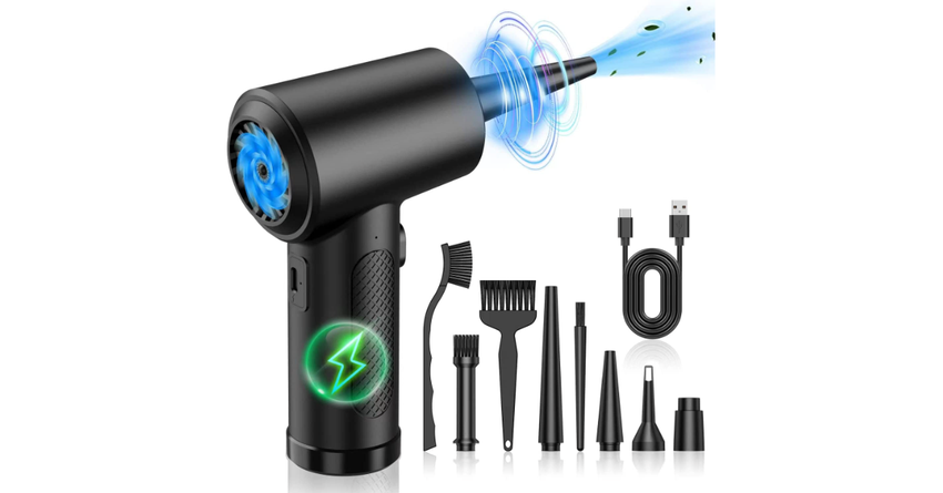 COMOBELIEF akku staubgebläse test