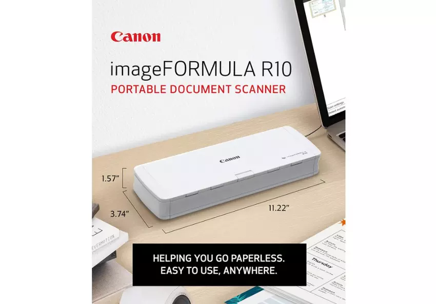 Canon imageFORMULA R10 mobiler Dokumentenscanner