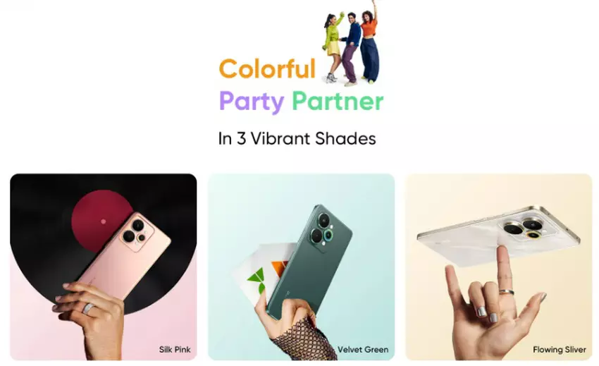 Standort der Kamera des Realme 15 5G Smartphones