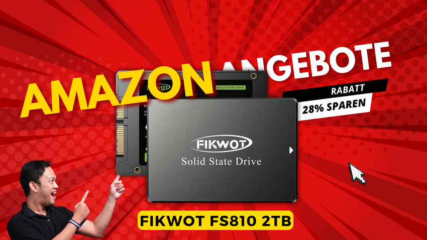 Fikwot FS810 2TB SSD – Blitzschnelle Performance mit 28% Ersparnis!