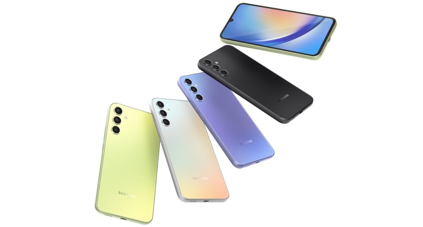 Samsung Galaxy A34 hat begonnen, ein neues Software-Update zu erhalten