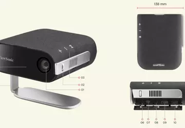 Viewsonic stellt die tragbaren Projektoren M1X ...