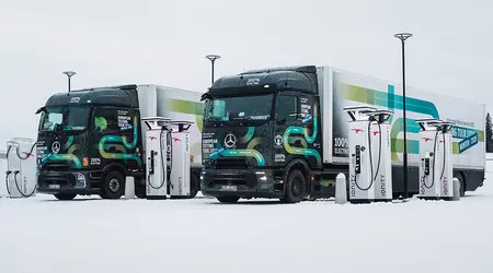Mercedes eActros 600 im Wintertest - Verbrauch um 25 Prozent und teilweise 50 Prozent gestiegen
