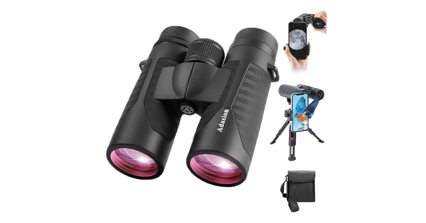 Adasion 12x42 HD beste kompakte vogelbeobachtungs-ferngläser