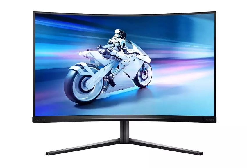 Philips Evnia 32M2C5500W: 32-Zoll-Curved-Monitor mit 2K-Auflösung und einer Bildwiederholfrequenz von bis zu 240 Hz