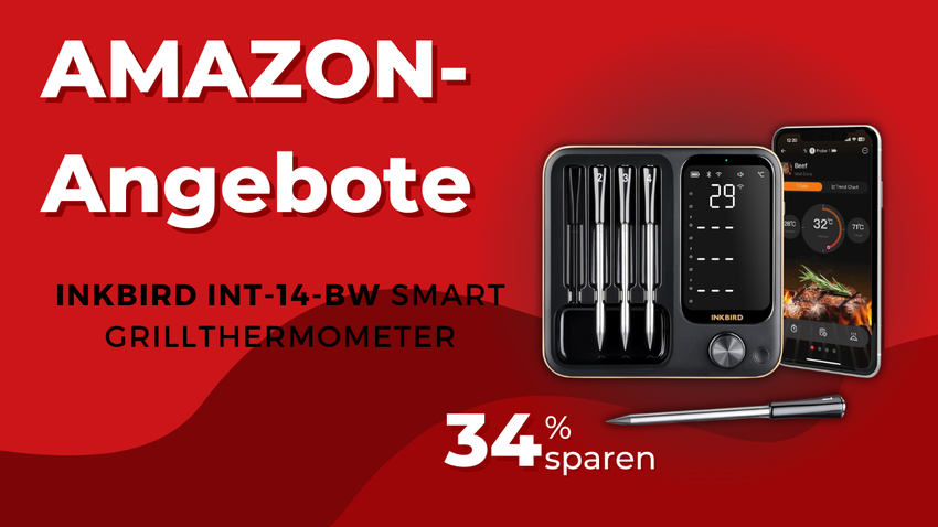 Inkbird INT-14-BW Smart Grillthermometer – Jetzt 34% sparen!