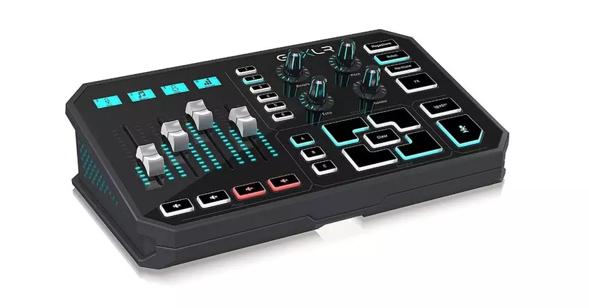 TC-Helicon GO XLR podcast mixer usb