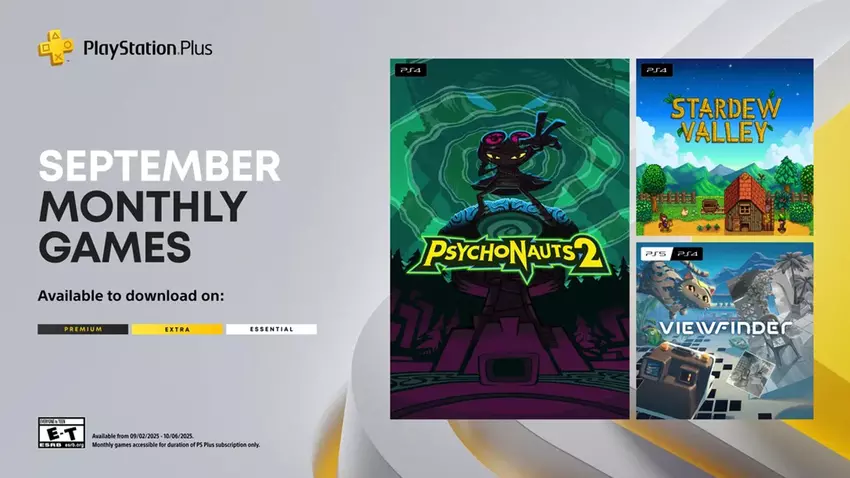 Septembers Auswahl an PS Plus-Spielen umfasst das mit Preisen ausgezeichnete Psychonauts 2 und Stardew Valley