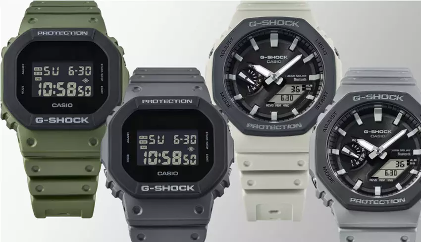 Casio führt die G-Shock Urban Utility Uhr mit Solarpanel und Bluetooth in den USA ein