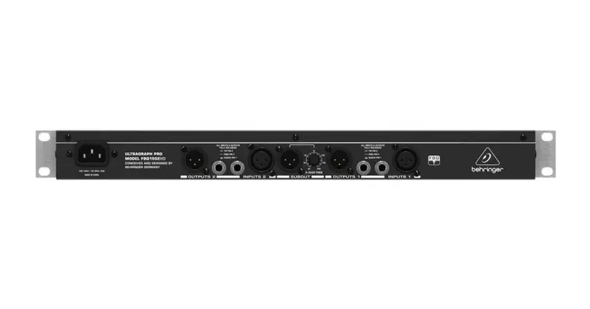 Behringer Ultragraph Pro FBQ1502HD Heimstereo Equalizer