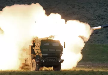 HIMARS / MLRS zerstörte einen 25 ...