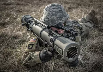 Die AFU zeigt den schwedischen Granatwerfer ...